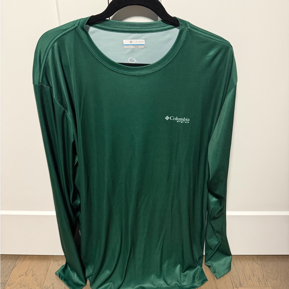 Columbia Forest Green Performance Shirt